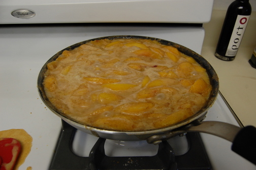 Bourbon Peach Pie